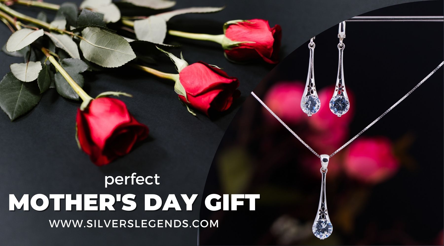 Mother's day gift, gift for her silver, women's gift