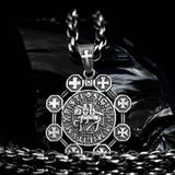 Knights Templar Pendant With All Templars Crosses "Soldiers Of Christ”