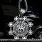 Sterling Silver Pendant necklace Knights Templar with all Templar crosses