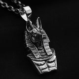 Sterling Silver 925 Pendant Anubis, Anubis pendant silver, Egyptian Pendant Sterling Silver, Anubis Silver Necklace, Egyptian Jewelry Silver, Silver Egyptian Talisman, Silver Amulet, Pendant Sterling Silver 925, Anubis Silver Pendant with Chain Necklace, Egyptian Silver Pendant with Chain Necklace, Male locket...