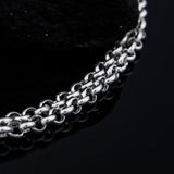 Ball chain silver, Sterling silver 925 polished rolo chain for men, silver ball necklace for men, rollo heavy chain necklace for men, oxidized ball chain silver. Handmade Cool silver jewel, heavy chain necklace for men will suit with every men's style. Perfect as a statement piece to wear alone or with a pendant. Check out at silverslegends.com...