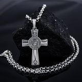 Knights Templar cross pendant for men is sterling silver 925 men’s cross "Knights Templar Signum Militie". Templar pendant is handmade with unique design and amazing artwork. Masonic sterling silver pendant is also catholic jewel and is a symbol of Poor Knights of Christ is a secular order of the Roman Catholic Church. Check out other best handcrafted sterling silver men's jewelry at silverslegends.com