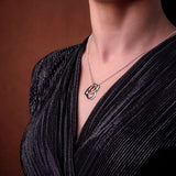 Sterling Silver And 18k Rose Gold Plated Dianty Two Hearts Pendant Necklace is fine jewelry with double heart, perfect choice as a fancy gift to your girlfriend, wife, mom, or female friends at Easter, anniversary, engagement, party, meeting, dating, wedding or usual wear. Check out other elegant jewelry for women at silverslegends.com...