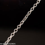 Anchor chain silver polished, Sterling silver 925 polished anchor chain for men with original, unique design, beautiful details and amazing artwork. Handmade Cool silver jewel, heavy chain necklace for men will suit with every men's style. Perfect as a statement piece to wear alone or with a pendant. Check out at silverslegends.com...