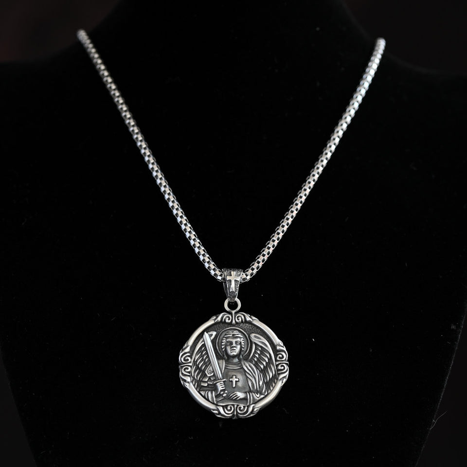 Men 925 Silver,Gold Catholic Crucifix Jesus Cross Pendant Necklace Chain  Jewelry | eBay