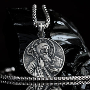 Saint Benedict Medal - Sterling Silver — Catholic Sacramentals