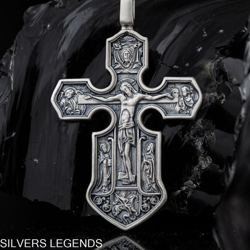 Silver Men’s Cross 