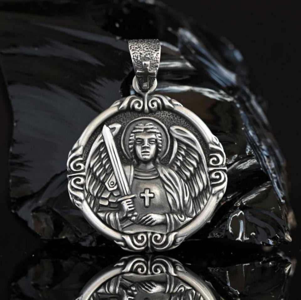 St Michael Archangel Medal Chain Bracelet  Adjustable MedjugorjeGifts